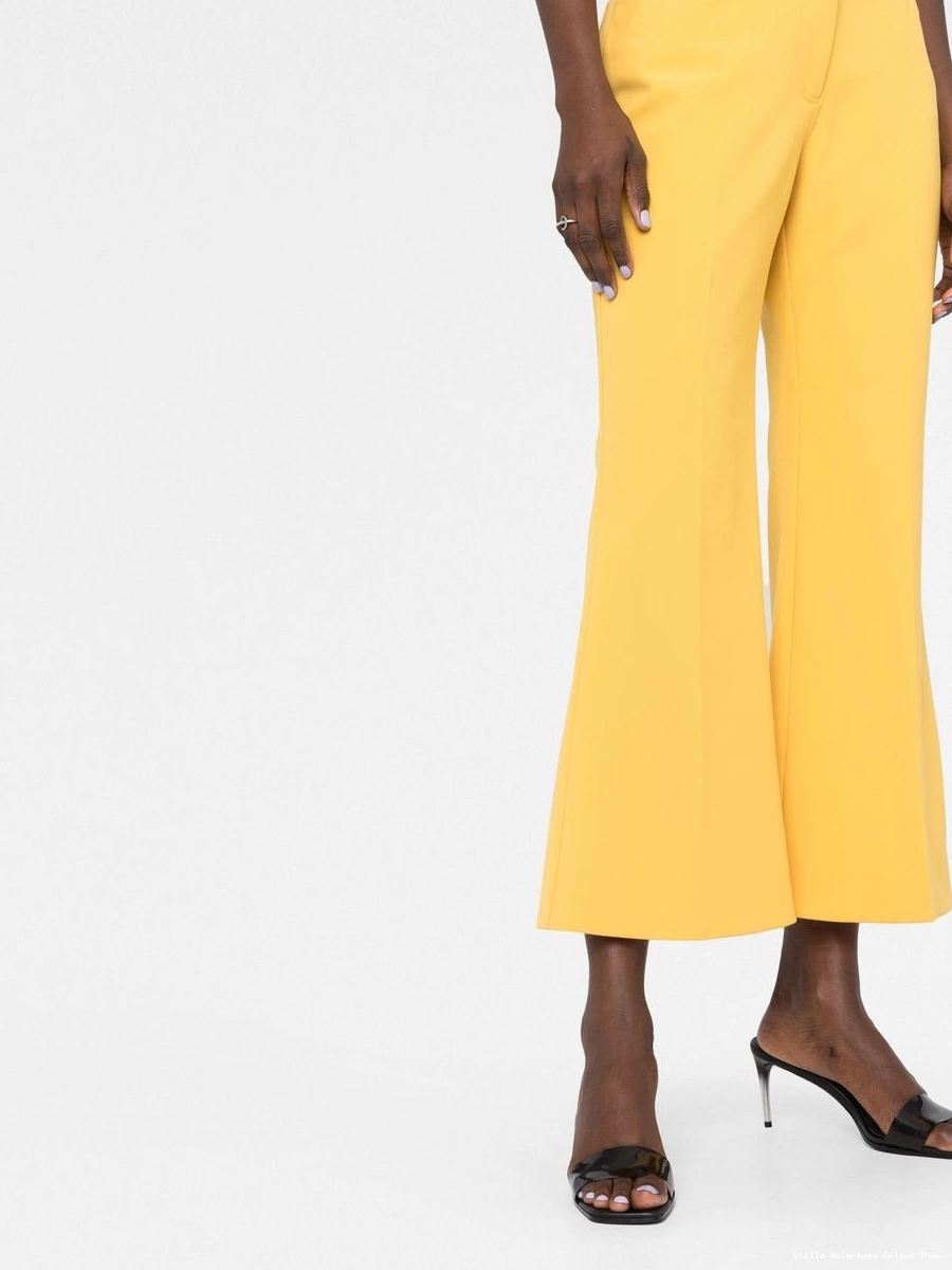 Affordable Women Stella McCartney cropped kick-flare trousers 0505